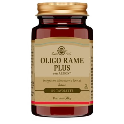 OLIGO RAME PLUS 100CPR SOLGAR OLIGO RAME PLUS 100CPR SOLGAR