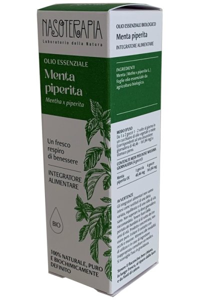 OLIO ESSENZIALE MENTA BIO NASO OLIO ESSENZIALE MENTA BIO NASO