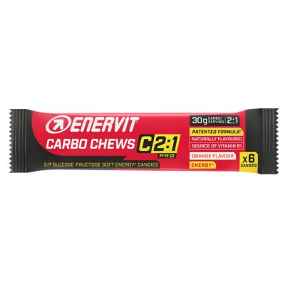 ENERVIT C2 1 CARBO CHEWS 34G ENERVIT C2 1 CARBO CHEWS 34G