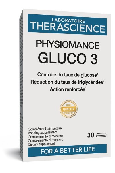 PHYSIOMANCE GLUCO 3 30CPR PHYSIOMANCE GLUCO 3 30CPR