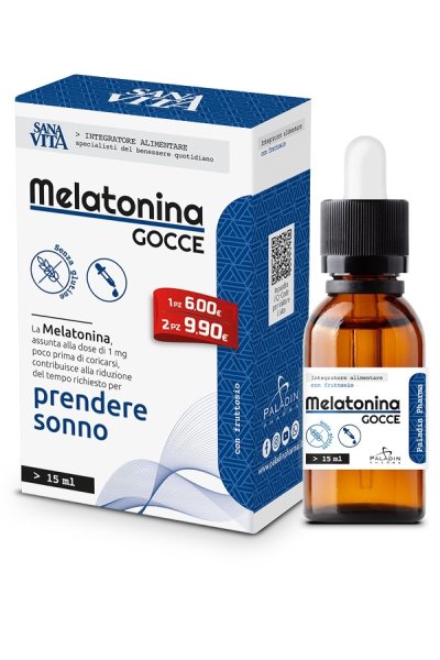 SANAVITA MELATONINA GOCCE 15ML SANAVITA MELATONINA GOCCE 15ML
