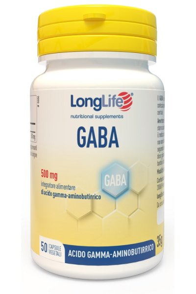 LONGLIFE GABA 500MG 50CPS LONGLIFE GABA 500MG 50CPS