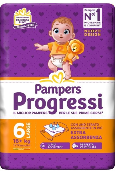 PAMPERS PROG XL 17PZ PAMPERS PROG XL 17PZ