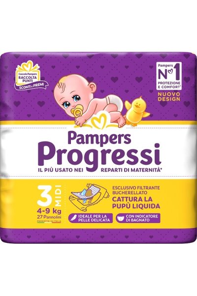 PAMPERS PROG MIDI 27PZ PAMPERS PROG MIDI 27PZ