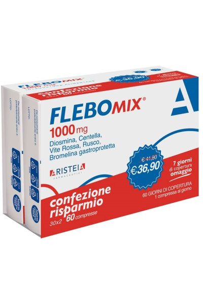 FLEBOMIX 1000MG BI-PACK 60CPR FLEBOMIX 1000MG BI-PACK 60CPR