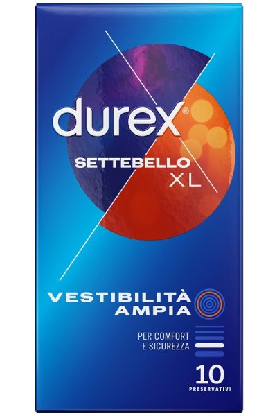DUREX SETTEBELLO XL 10PZ DUREX SETTEBELLO XL 10PZ