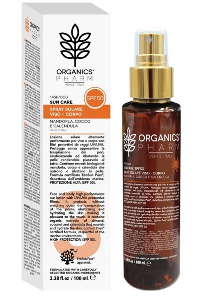 ORG PH SPRAY SOLARE V/C SPF50 ORG PH SPRAY SOLARE V/C SPF50