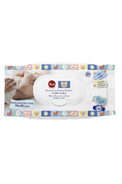 TRUDI Salviett.Ig.Corpo 40pz TRUDI Salviett.Ig.Corpo 40pz