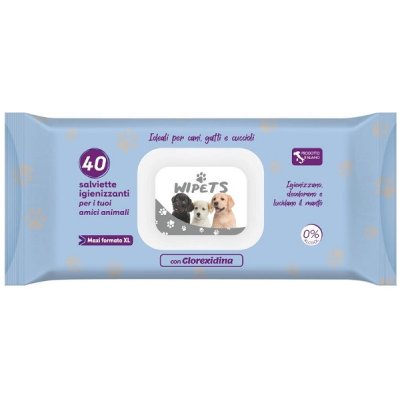 SALVIETTINE PETS CLOREXID 40 PZ