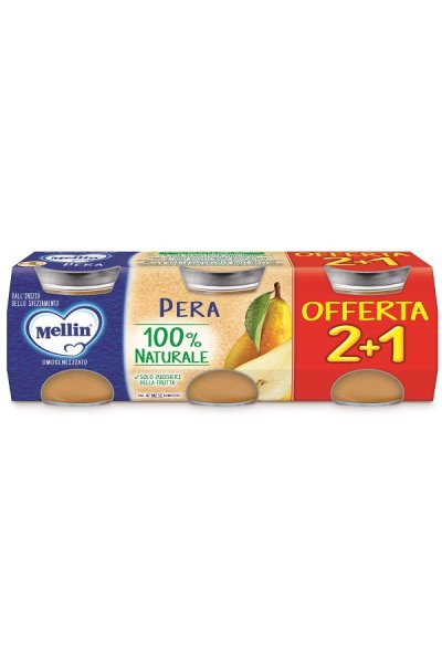 MELLIN OMOG PERA 3PZ 100G MELLIN OMOG PERA 3PZ 100G