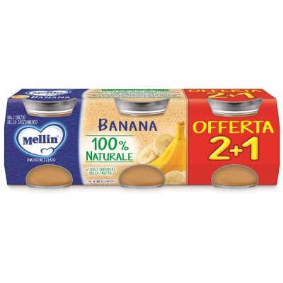 MELLIN OMOG BANANA 3PZ 100G MELLIN OMOG BANANA 3PZ 100G