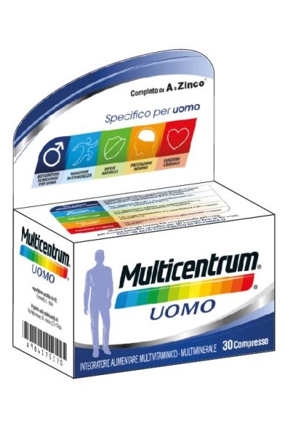 MULTICENTRUM UOMO 30CPR MULTICENTRUM UOMO 30CPR