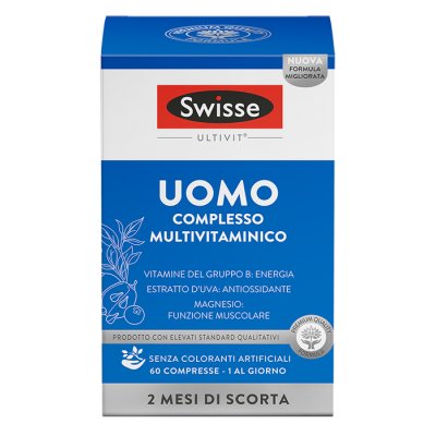 SWISSE MULTIVIT UOMO 60CPS SWISSE MULTIVIT UOMO 60CPS