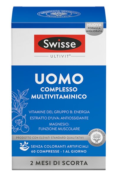 SWISSE MULTIVIT UOMO 60CPS SWISSE MULTIVIT UOMO 60CPS
