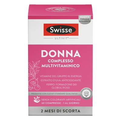 SWISSE MULTIVIT DONNA 60CPS SWISSE MULTIVIT DONNA 60CPS