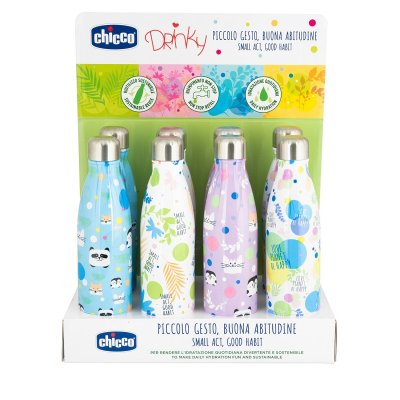 BOTTIGLIA CH INOX 500ML DISPLA BOTTIGLIA CH INOX 500ML DISPLA
