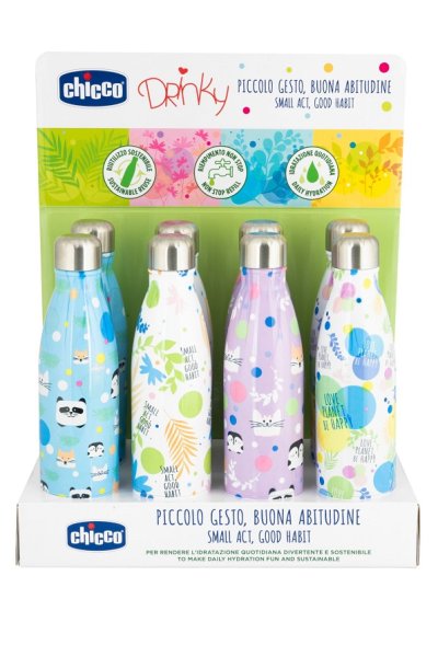 BOTTIGLIA CH INOX 500ML DISPLA BOTTIGLIA CH INOX 500ML DISPLA