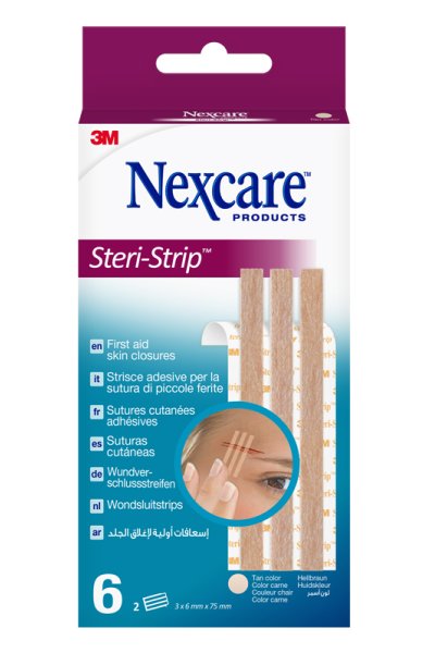 NEXCARE STERI STRIP CARNE 6X75 NEXCARE STERI STRIP CARNE 6X75