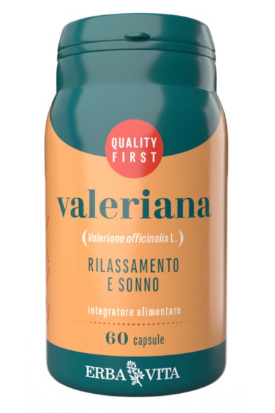 VALERIANA 60CPS 500MG ERBAVITA VALERIANA 60CPS 500MG ERBAVITA