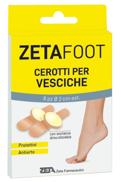 ZETAFOOT CER IDROCOL VESCICH 8PZ ZETAFOOT CER IDROCOL VESCICH 8PZ