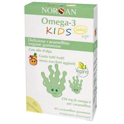 NORSAN OMEGA 3 KIDS JEL45CARAM NORSAN OMEGA 3 KIDS JEL45CARAM