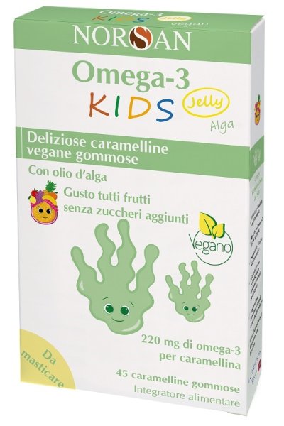NORSAN OMEGA 3 KIDS JEL45CARAM NORSAN OMEGA 3 KIDS JEL45CARAM