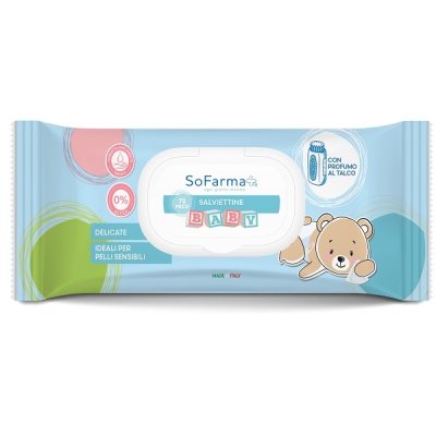 SF+ SALVIETTINE TALCO BABY 72PZ SF+ SALVIETTINE TALCO BABY 72PZ