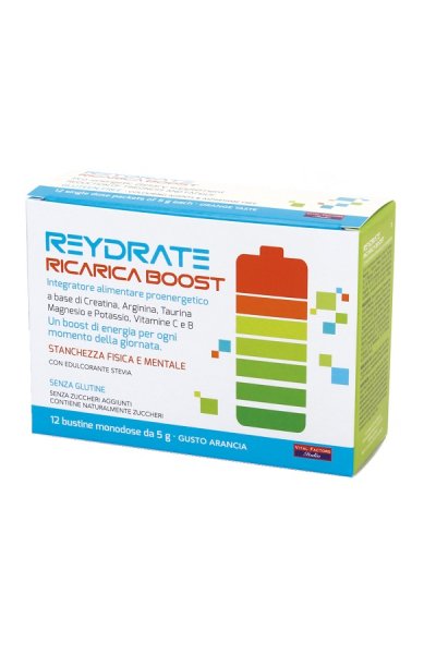 REYDRATE RICARICA BOOST 12BUSTE REYDRATE RICARICA BOOST 12BUSTE