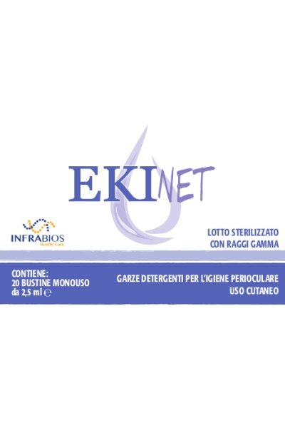 EKINET GARZE OCULARI 20PZ EKINET GARZE OCULARI 20PZ
