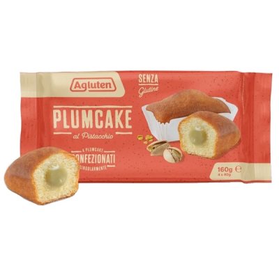 AGLUTEN PLUMCAKE PISTAC 160G AGLUTEN PLUMCAKE PISTAC 160G