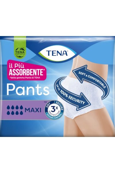 TENA PANTS MAXI L 8PZ 4633 TENA PANTS MAXI L 8PZ 4633