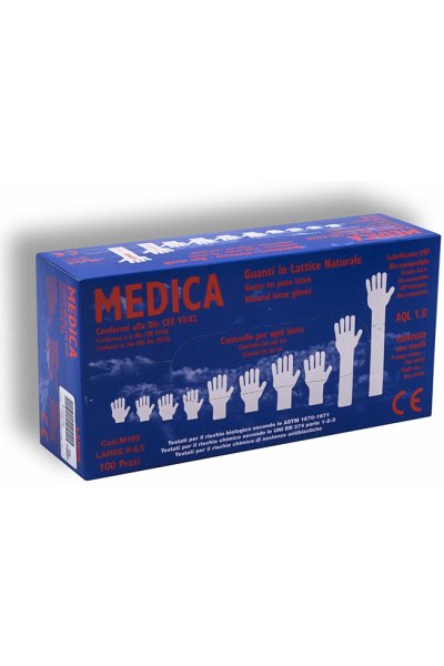 GUANTI LATT C/POL S 100PZ GAMMAD GUANTI LATT C/POL S 100PZ GAMMAD