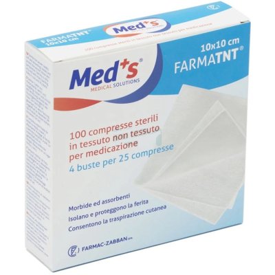 MEDS TNT GARZA 10X10CM 100PZ