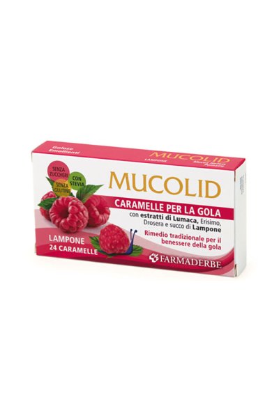 MUCOLID LUMACA & LAMPONE 24CARAM MUCOLID LUMACA & LAMPONE 24CARAM