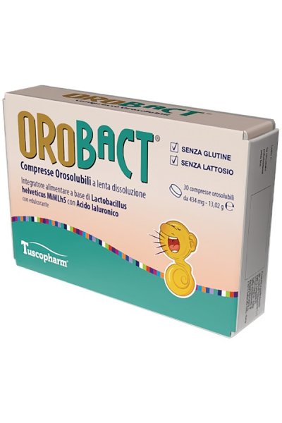 OROBACT 30CPR OROSOLUBILI OROBACT 30CPR OROSOLUBILI