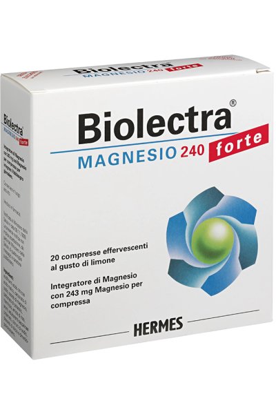 BIOLECTRA Mg Forte 20Cpr 243mg BIOLECTRA Mg Forte 20Cpr 243mg