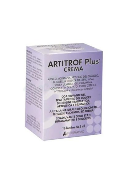 ARTITROF PLUS CREMA 16BUST 5ML ARTITROF PLUS CREMA 16BUST 5ML
