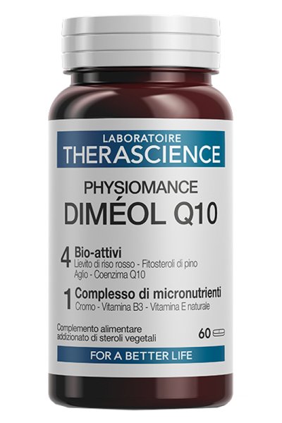 PHYSIOMANCE DIMEOL Q10 60CPR PHYSIOMANCE DIMEOL Q10 60CPR