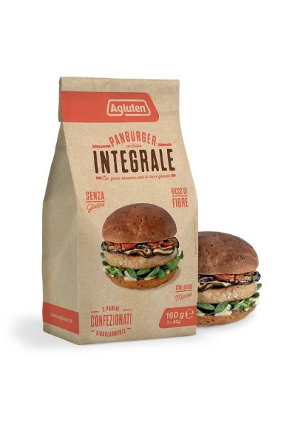 AGLUTEN Pan Burger Integr.160g AGLUTEN Pan Burger Integr.160g