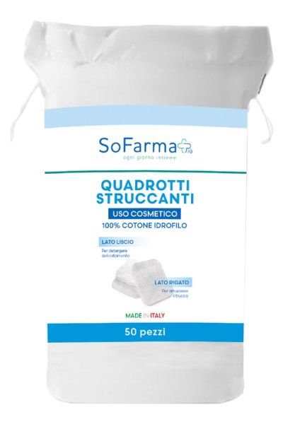 SF+ QUADROTTI STRUCCANTI 50PZ SF+ QUADROTTI STRUCCANTI 50PZ