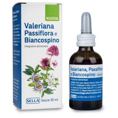 VALERIANA PASSIFLORA GOCCE30ML VALERIANA PASSIFLORA GOCCE30ML