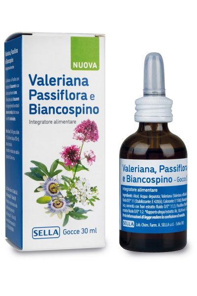 VALERIANA PASSIFLORA GOCCE30ML VALERIANA PASSIFLORA GOCCE30ML