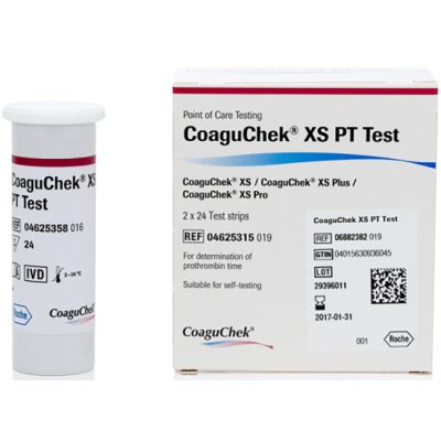 COAGUCHEK XS PT TEST 2X24STR COAGUCHEK XS PT TEST 2X24STR