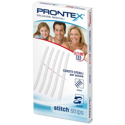 PRONTEX STITCH STRIPS 3X75 10P PRONTEX STITCH STRIPS 3X75 10P