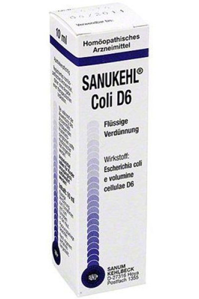SANUKEHL COLI D6 GTT 10ML SANUKEHL COLI D6 GTT 10ML