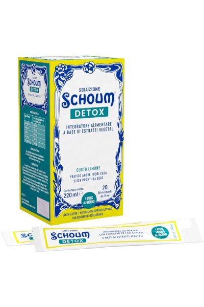 SOLUZIONE SCHOUM DETOX 20STICK SOLUZIONE SCHOUM DETOX 20STICK