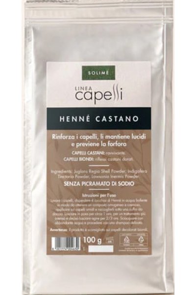 HENNE CASTANO 100GR (970011) SOL HENNE CASTANO 100GR (970011) SOL