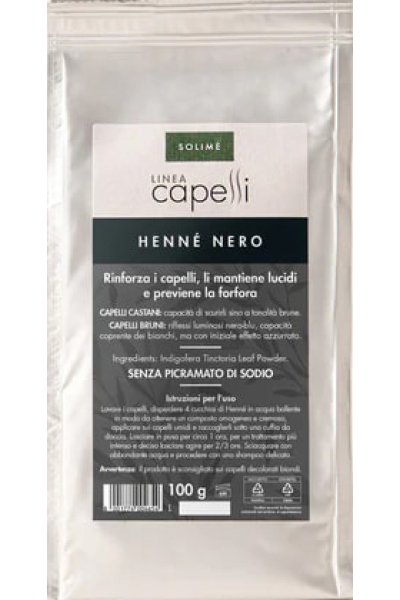 HENNE NERO 100G SOLIME' HENNE NERO 100G SOLIME'