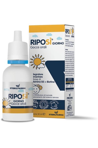 RIPOSI' GIORNO GOCCE ORALI 30ML RIPOSI' GIORNO GOCCE ORALI 30ML