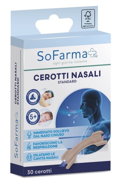 CEROTTO NASALE CLASSICO 30PZ SF+ CEROTTO NASALE CLASSICO 30PZ SF+